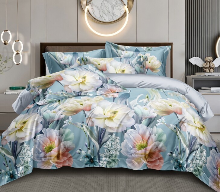 

Постельное белье, Голубой