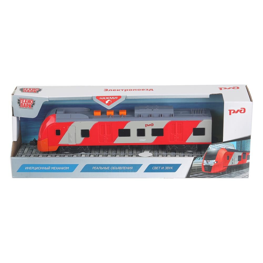 

Машина инерционная РЖД, Технопарк ELTRAINLAST-20PL-RZD