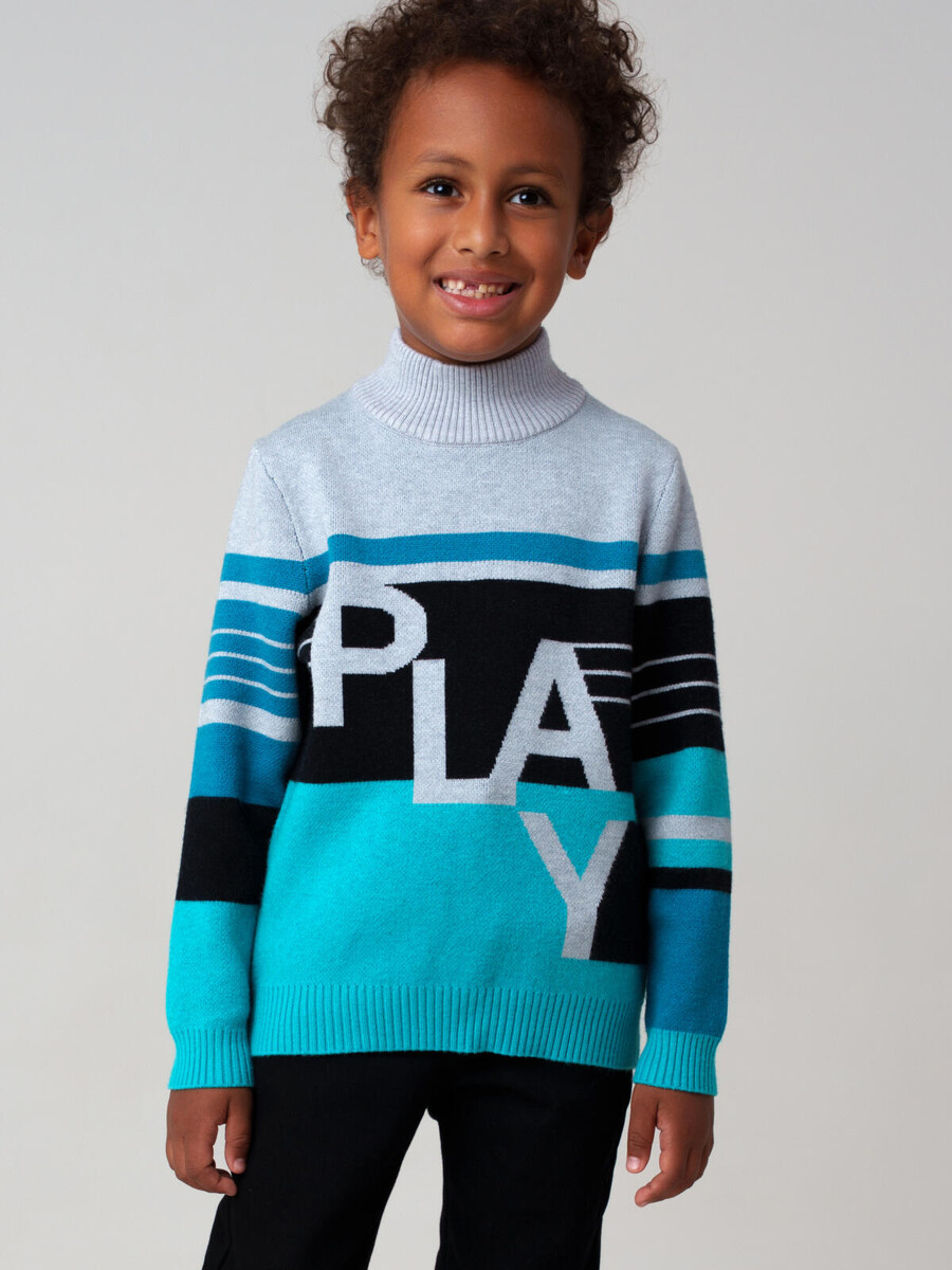 

Свитер трикотажный, Разноцветный