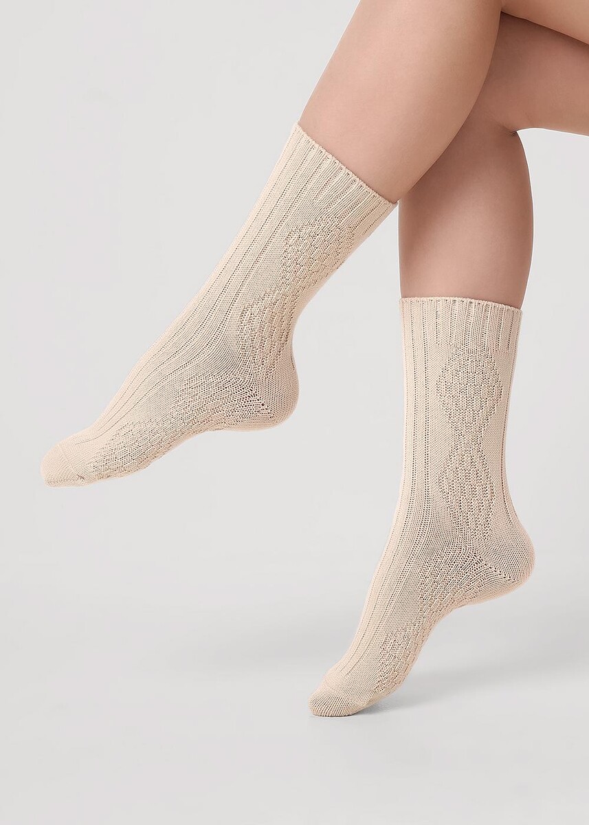 

Носки, Бежевый;меланж бежевый