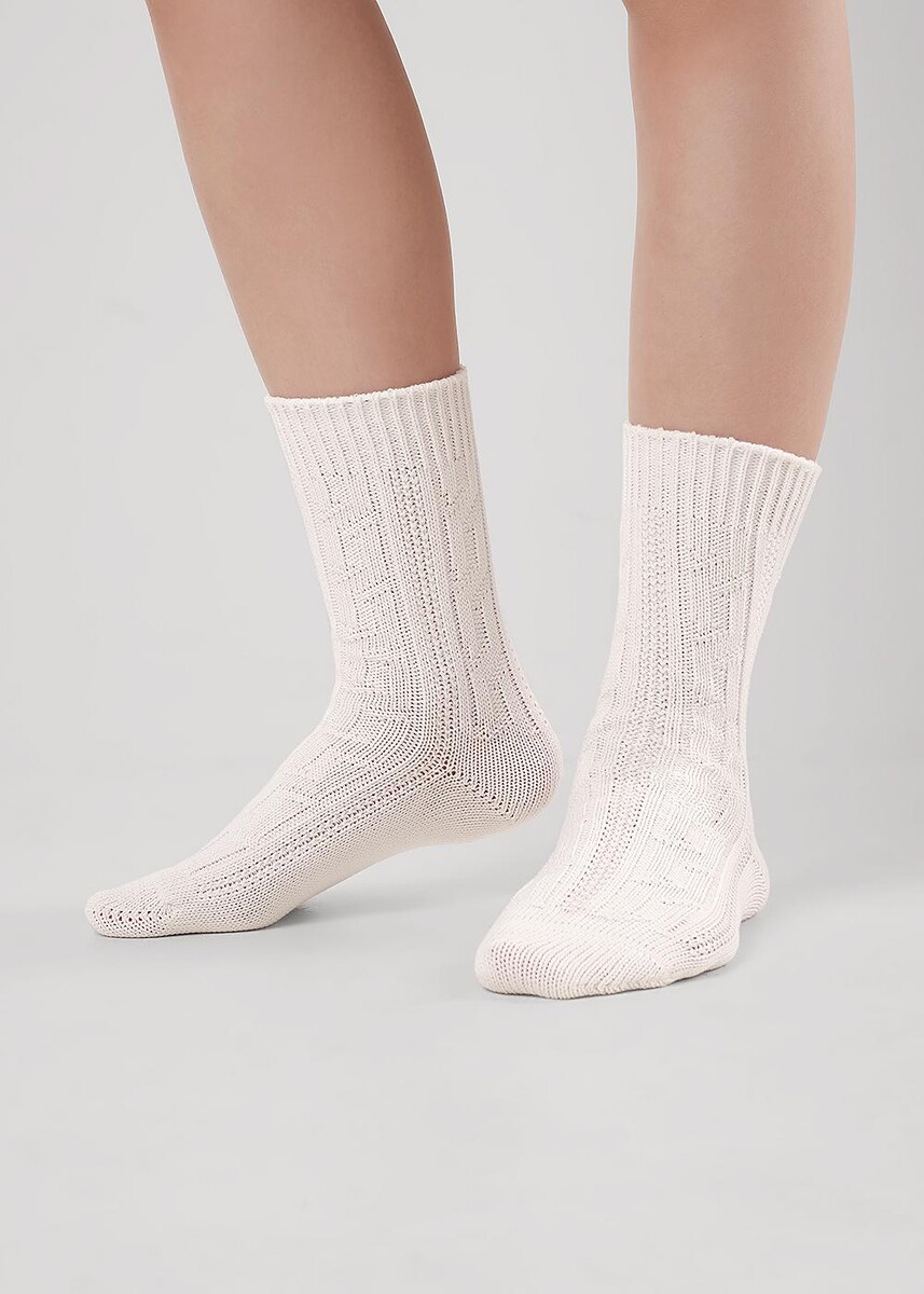 

Носки, Белый;молочный