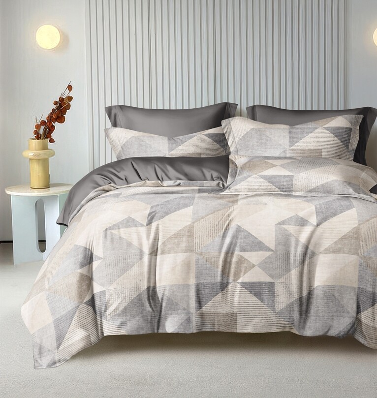 

Постельное белье 2-х сп с Евро прост., Бежевый