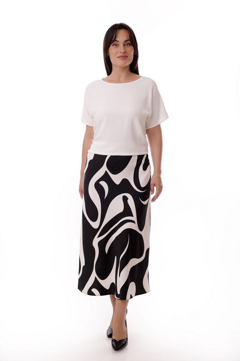 

Юбка, Черный;черно-белый