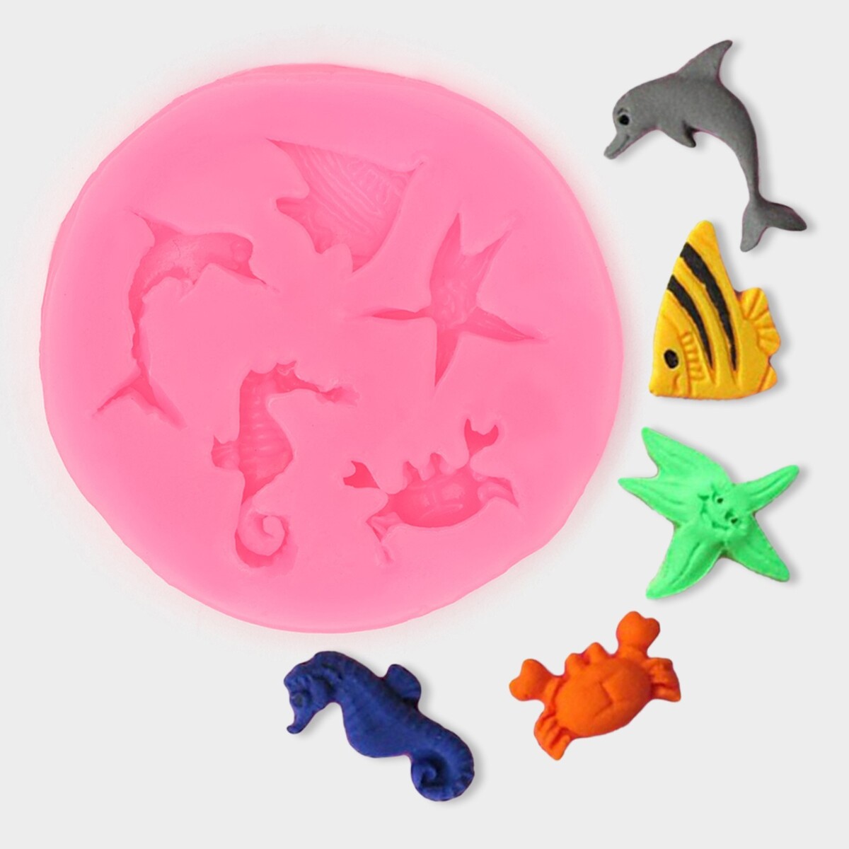 

Молд для заливки, Розовый