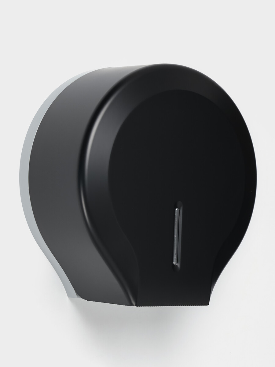 

Диспенсер туалетной бумаги, пластик черный, втулка 4 см