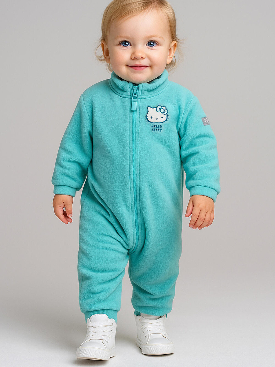 

Комбинезон трикотажный, Голубой