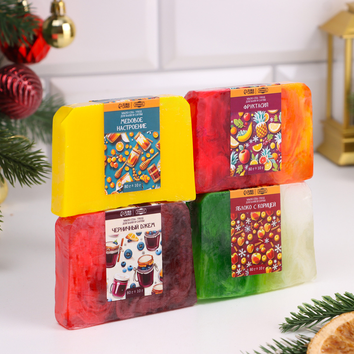 

Набор мыла 4 шт., Микс