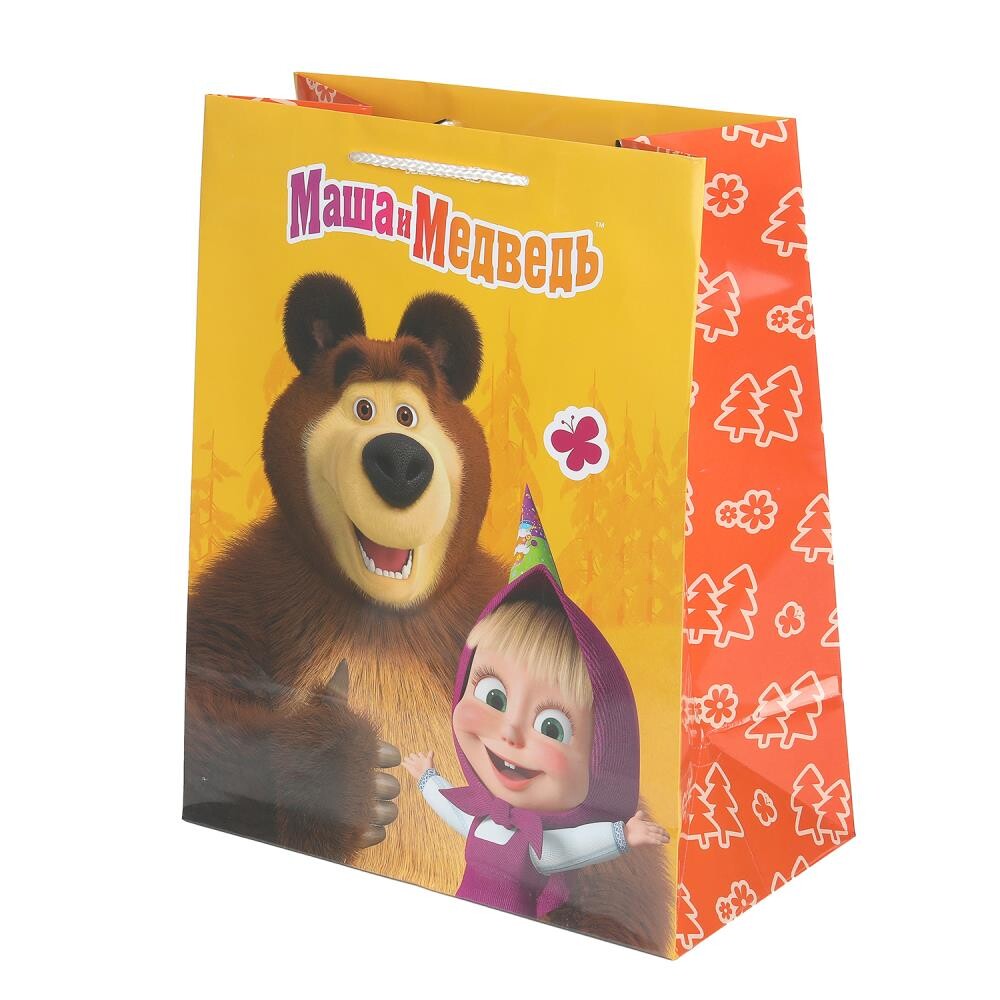 

Подарочный пакет Маша и Медведь, ЧУДО ПРАЗДНИК PL-127479-MB