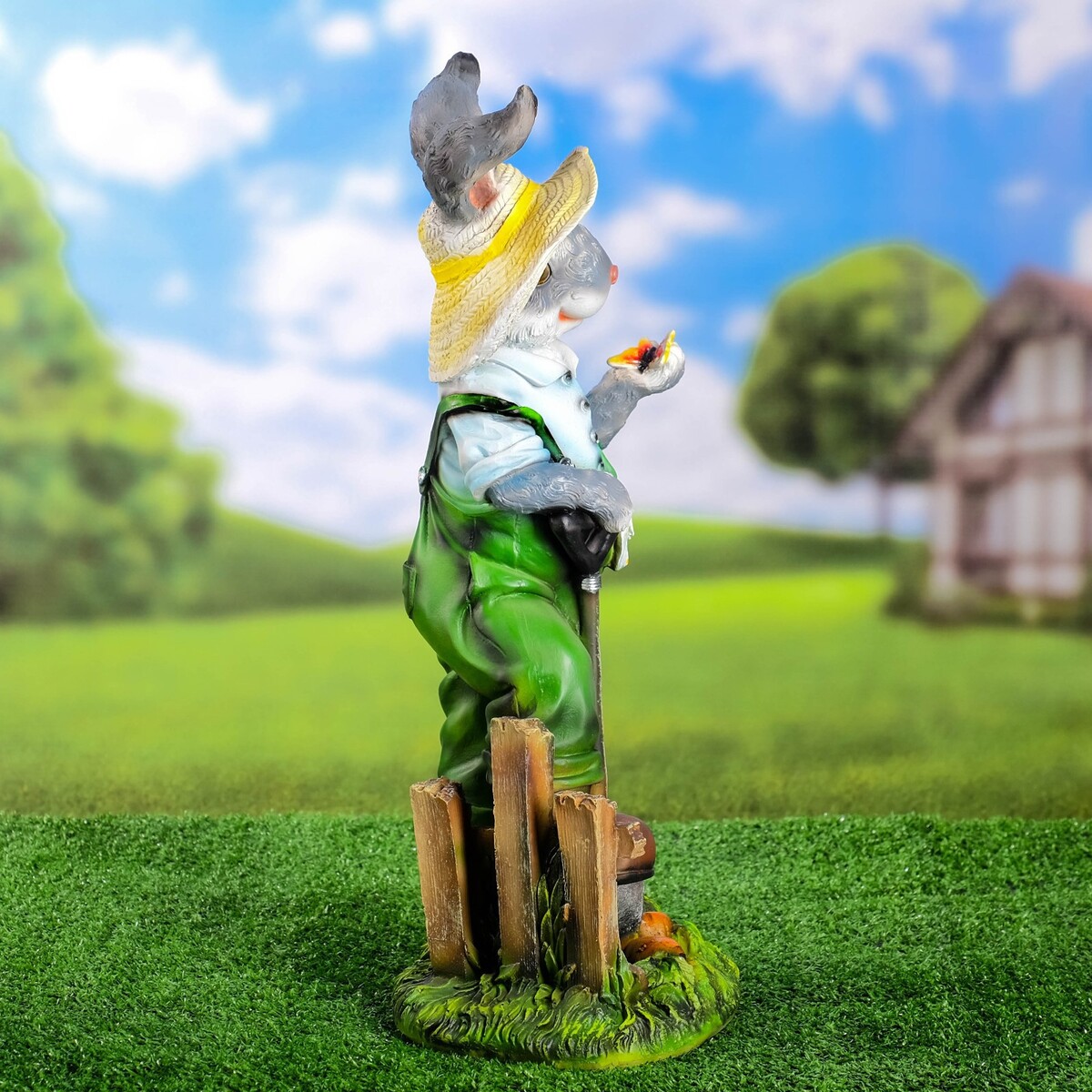 

Садовая фигура из полистоуна, Зеленый;серый