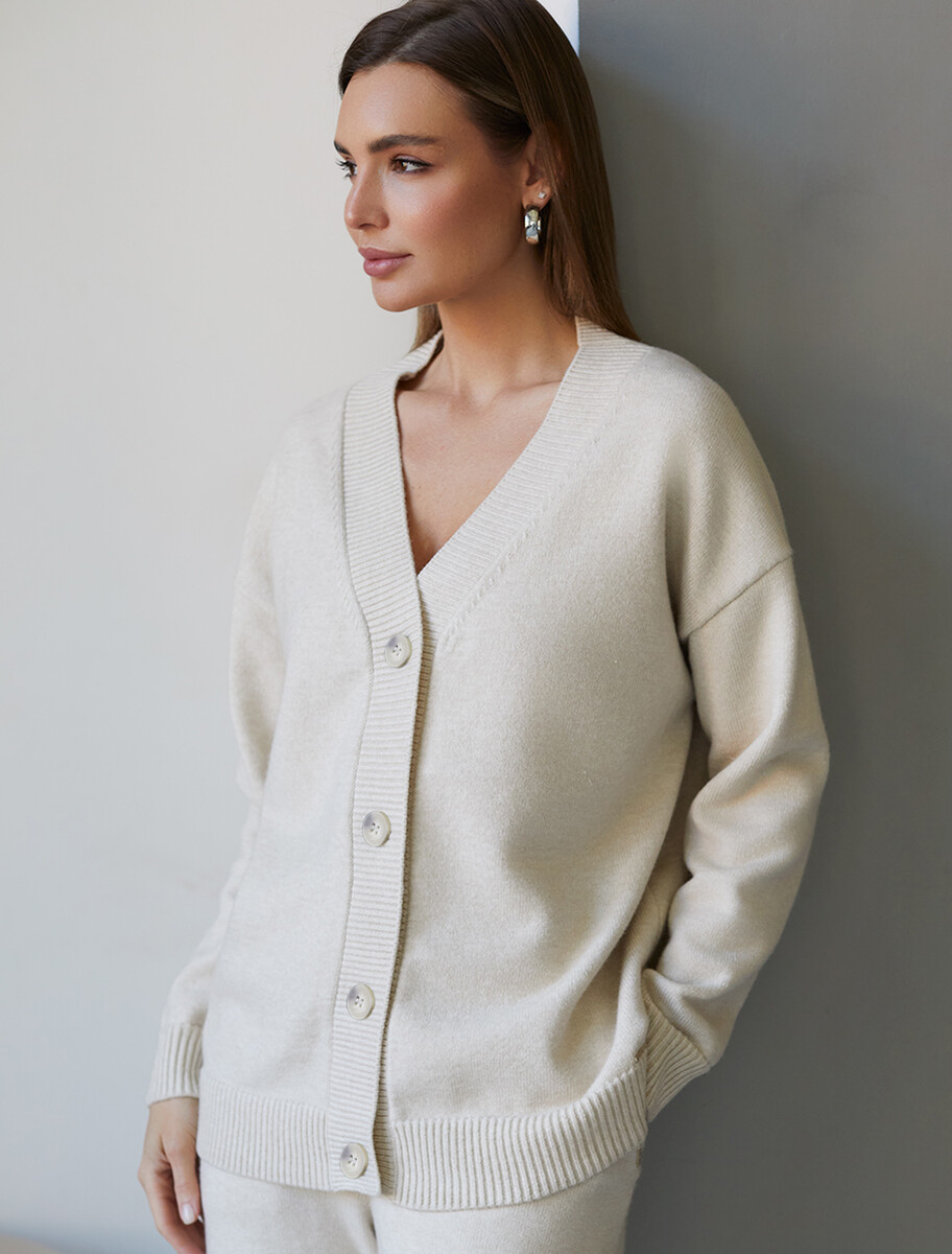 

Кардиган, Бежевый;овсяный меланж