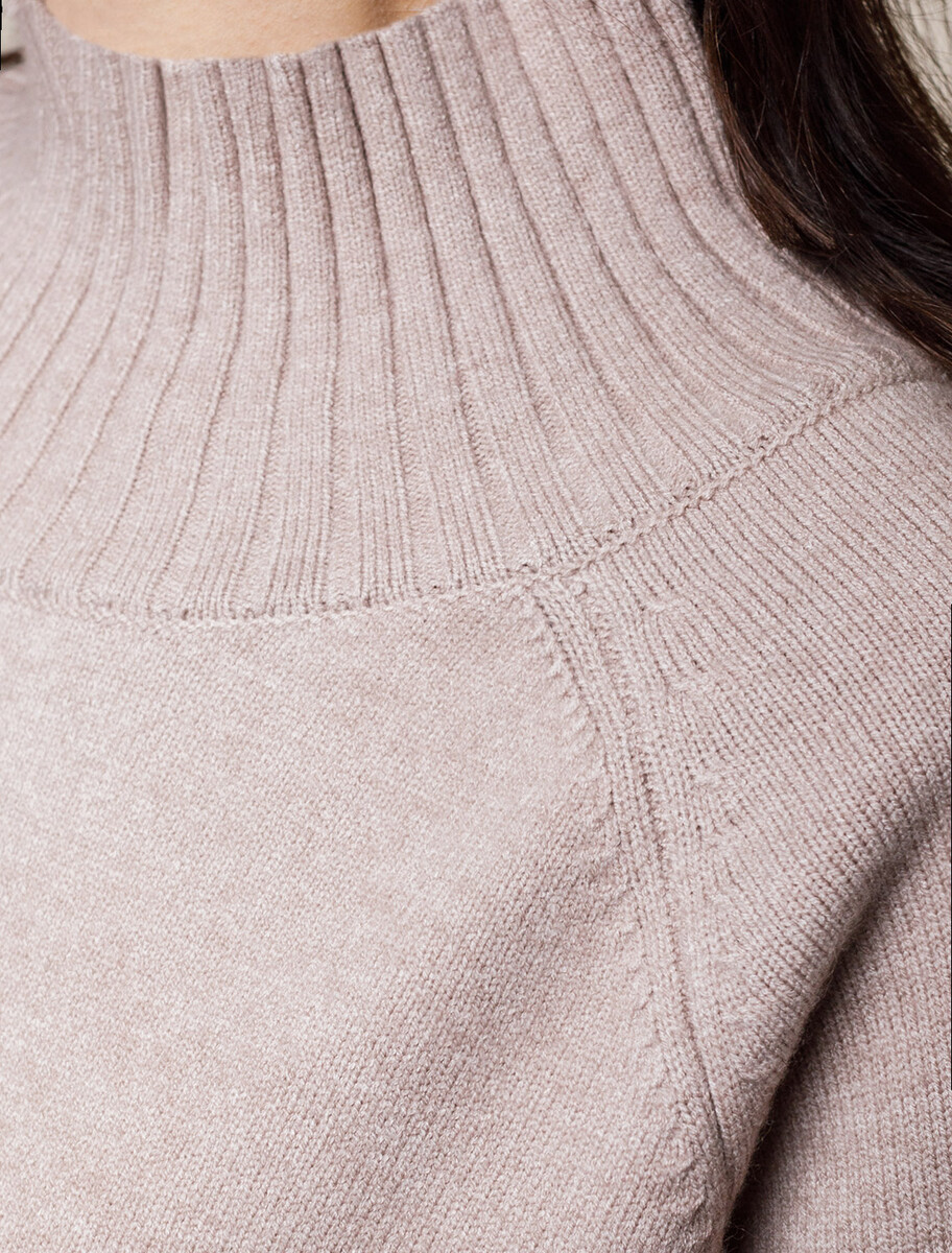 

Свитер, Бежевый;макиато меланж