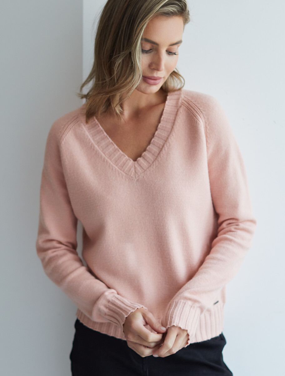 

Джемпер, Розовый;пудровый