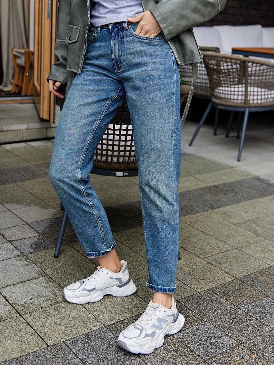 

Джинсы, Синий;стирка средняя