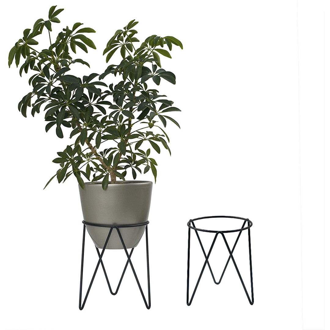 

Подставка для растений, Черный