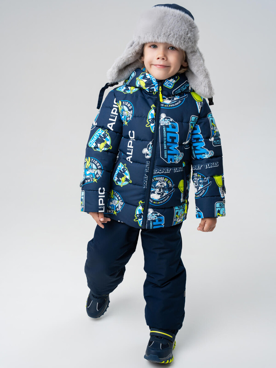 

Комплект куртка полукомбинезон, Разноцветный