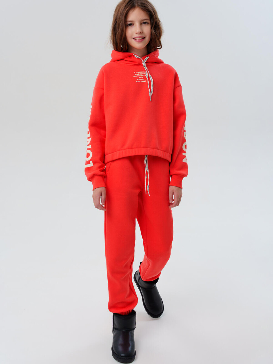 

Комплект трикотажный толстовка брюки, Оранжевый