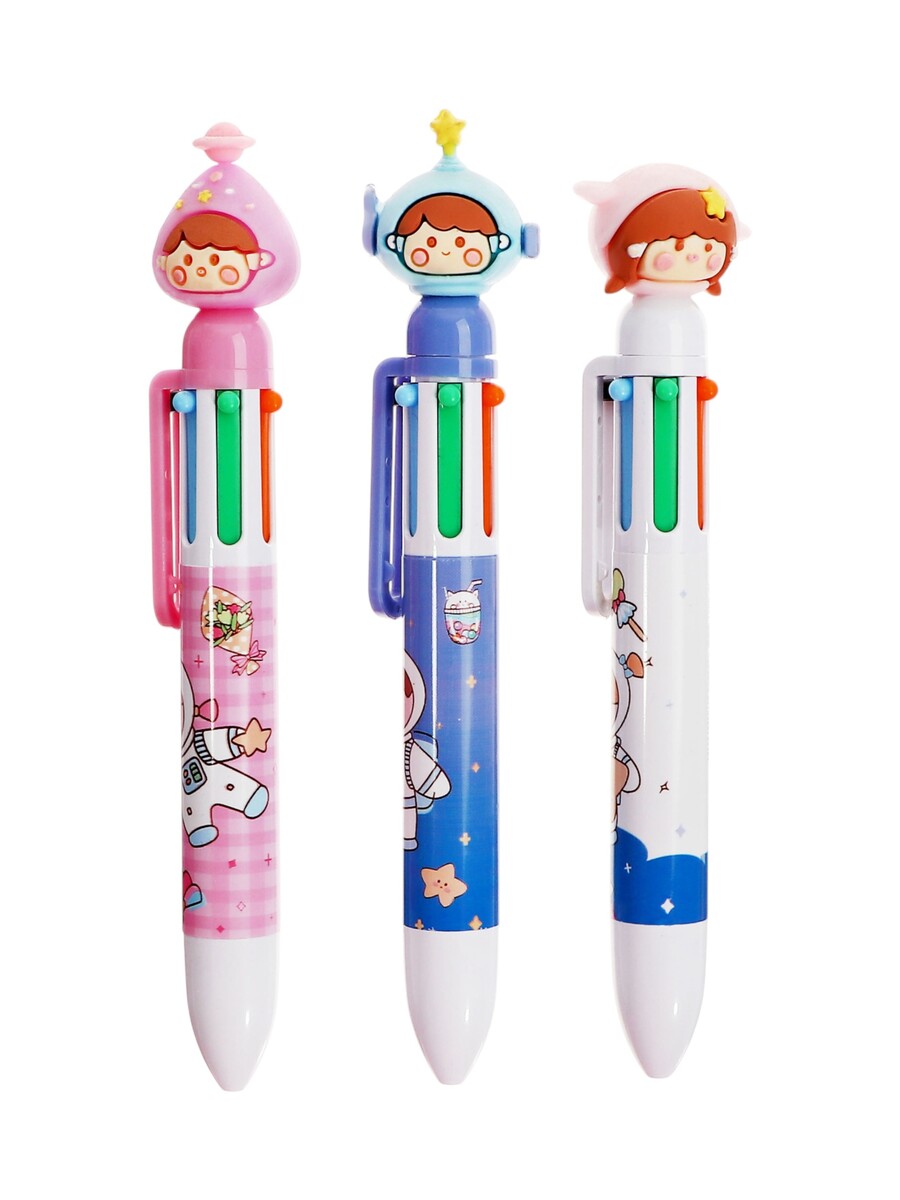 

Ручка шариковая-прикол, Разноцветный