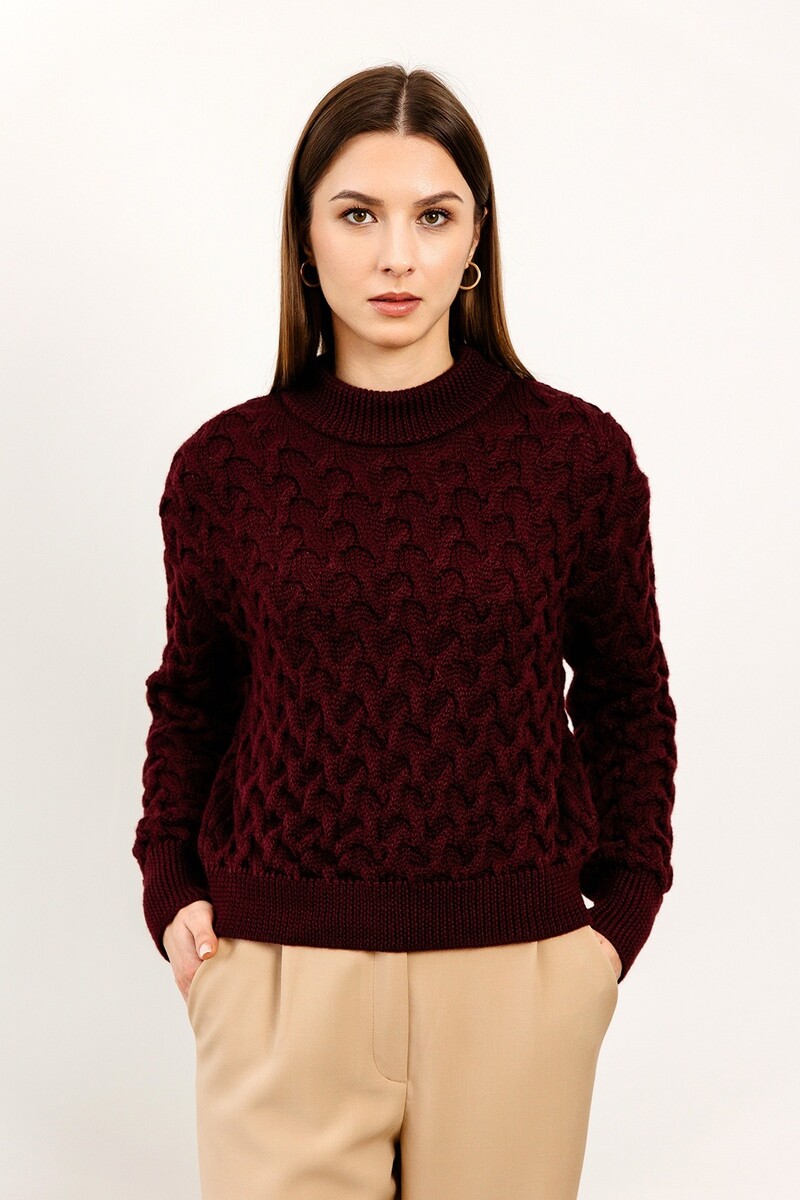 

Джемпер, Бордовый