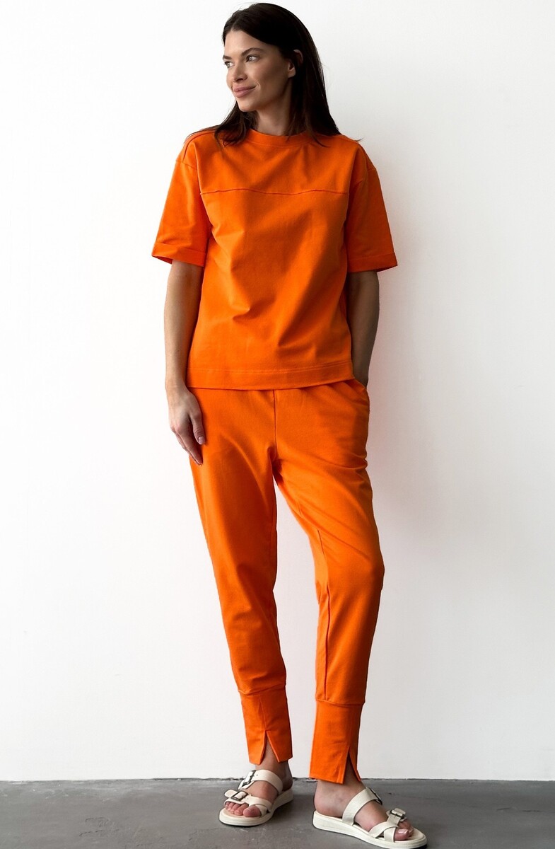 

Костюм джемпер брюки, Оранжевый