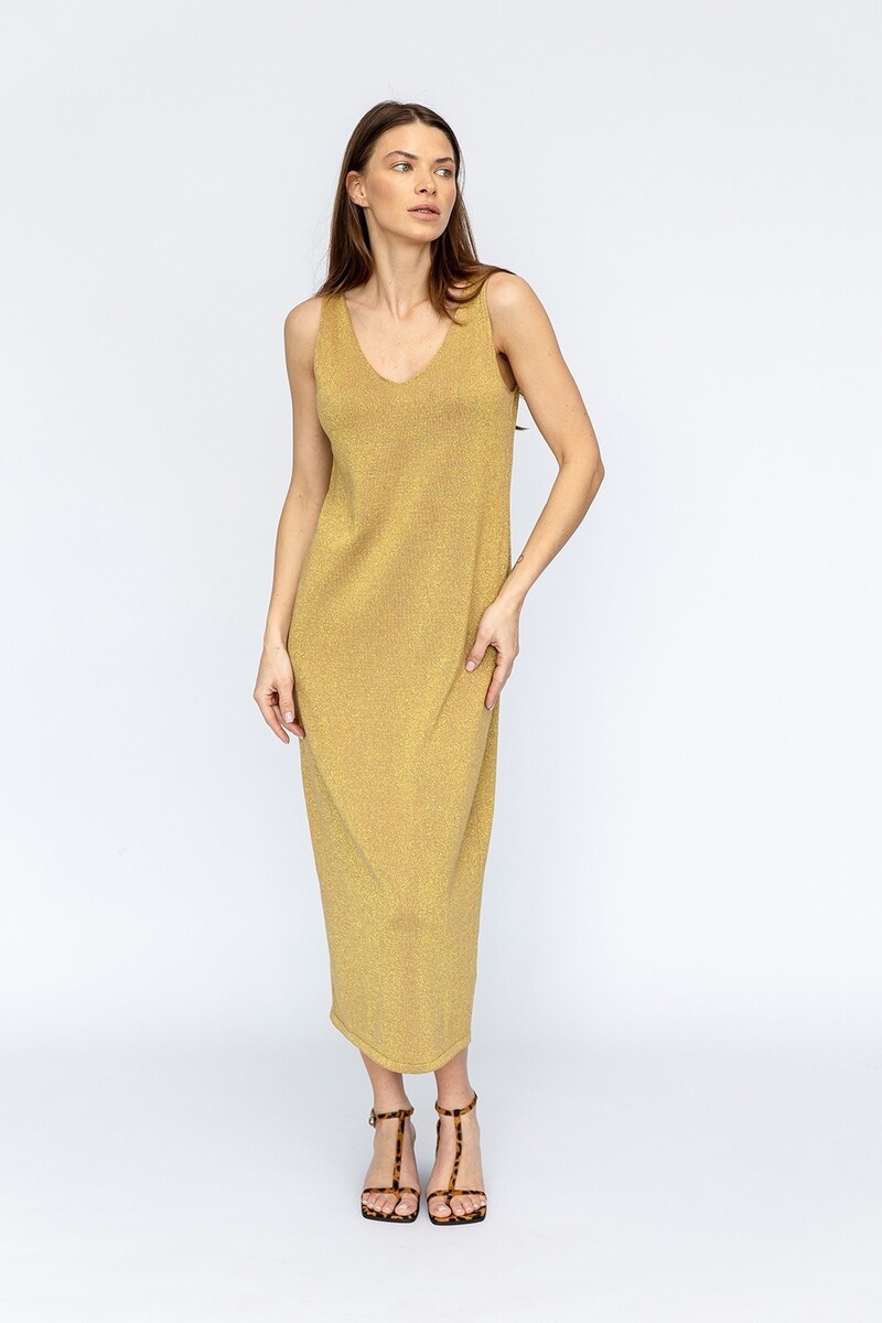 

Платье, Верблюжий;золото