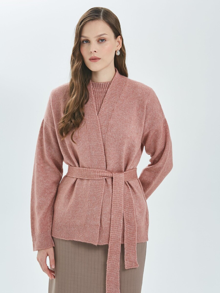 

Кардиган, Розовый;грибной