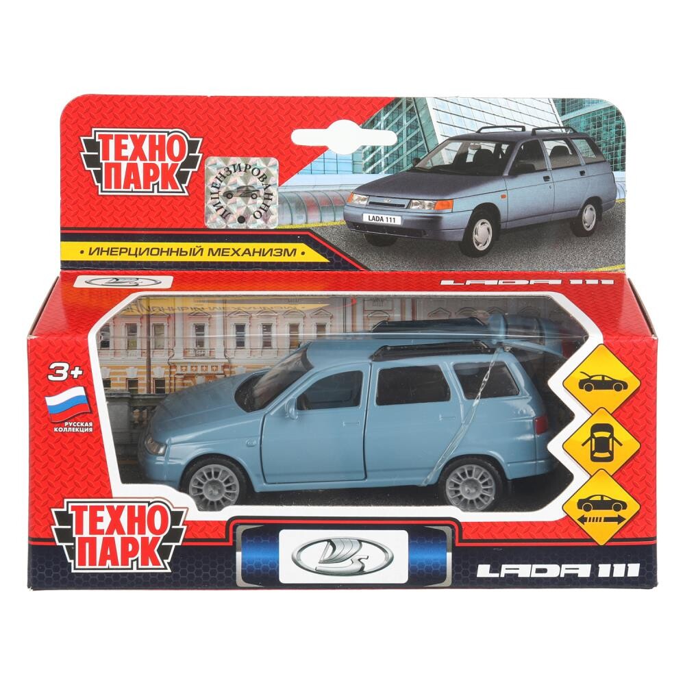 

Машина металлическая LADA, Технопарк SB-16-67-GREY-WB