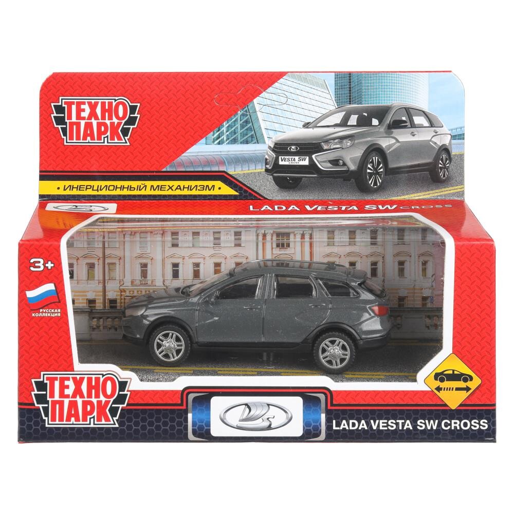 

Машина металлическая LADA, Технопарк VESTA-CROSS-11-GY