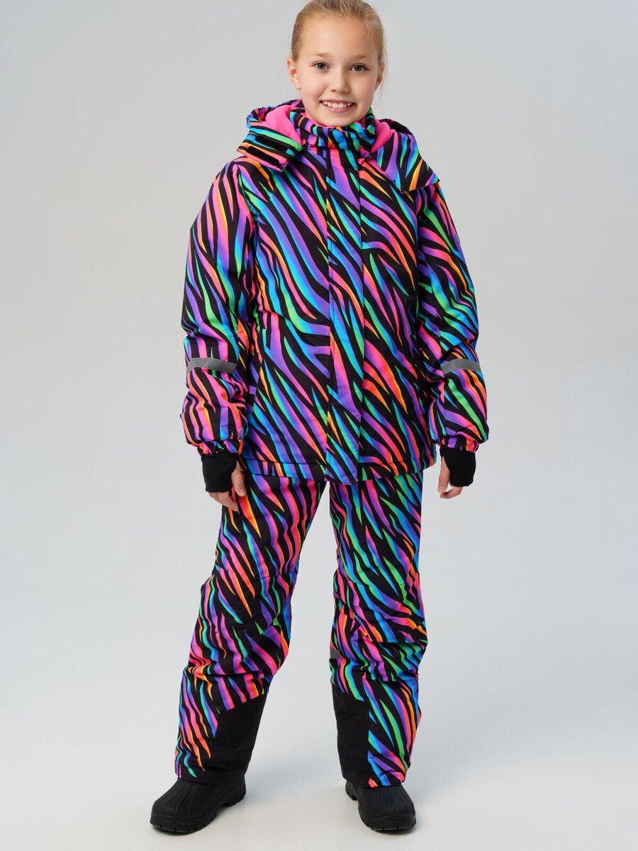 

Комплект куртка брюки, Разноцветный