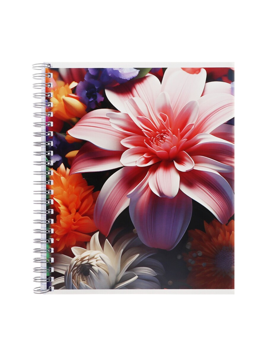 

Компл тетр из 3шт 96л кл на гребне яркие цветы, обл мел карт, глянц лам, офсет (10246949)