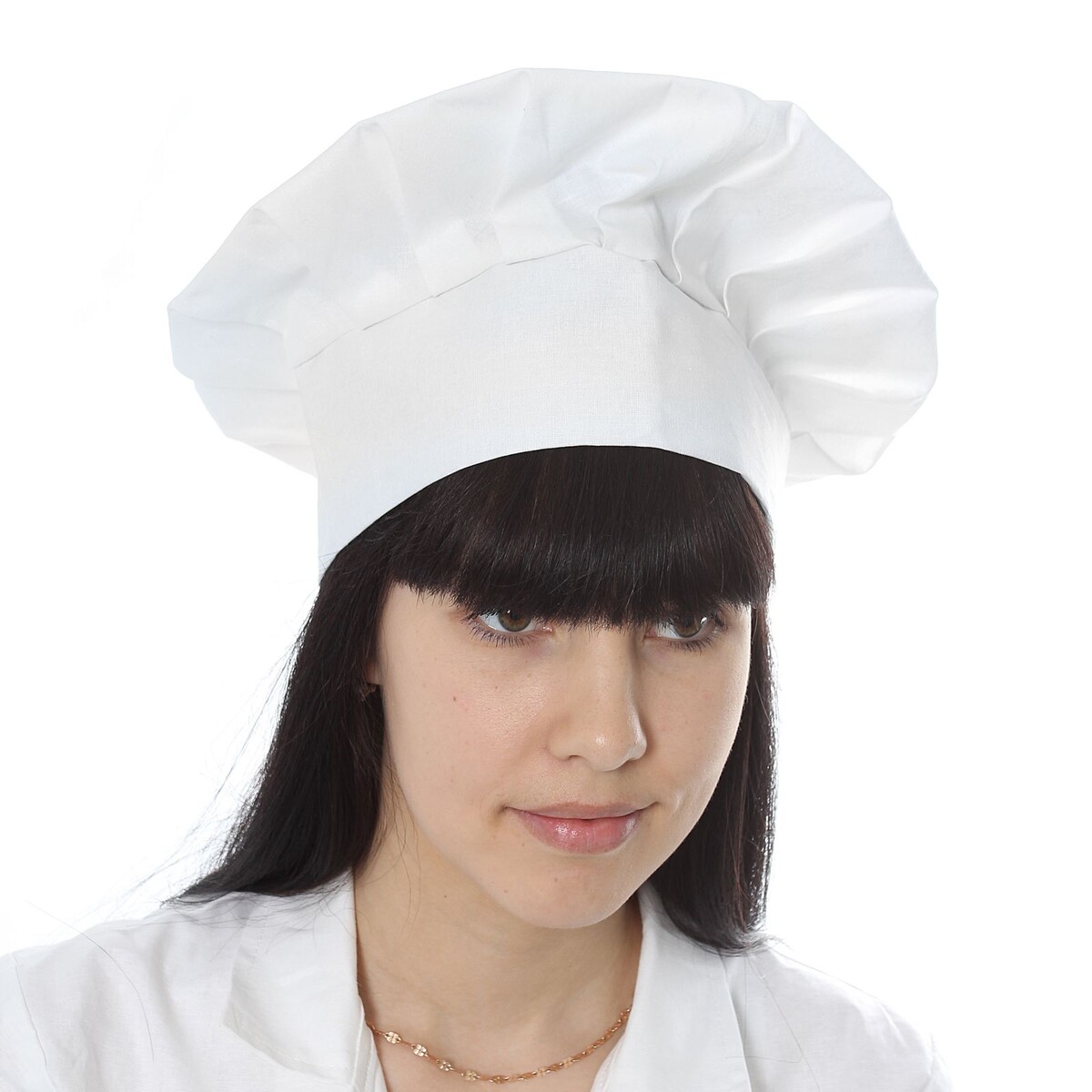 

Колпак повара, р. 58-60 см, цвет белый