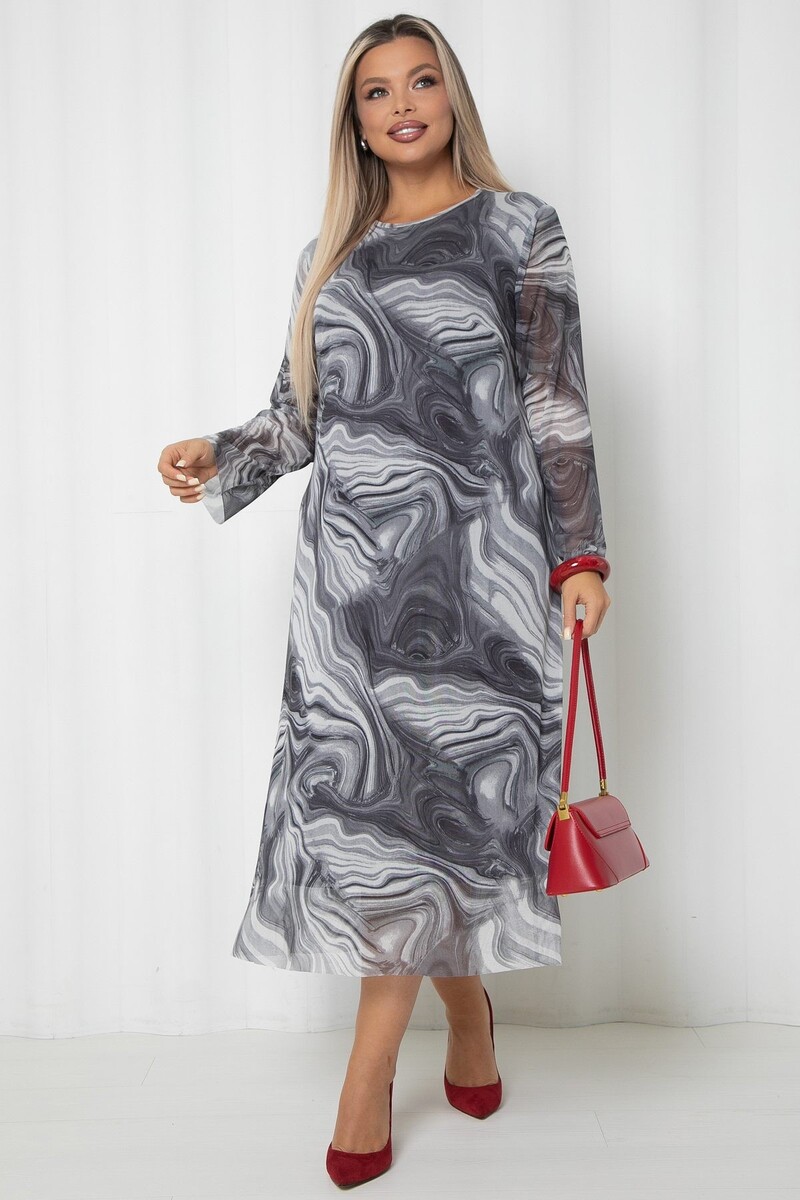 

Платье, Серый