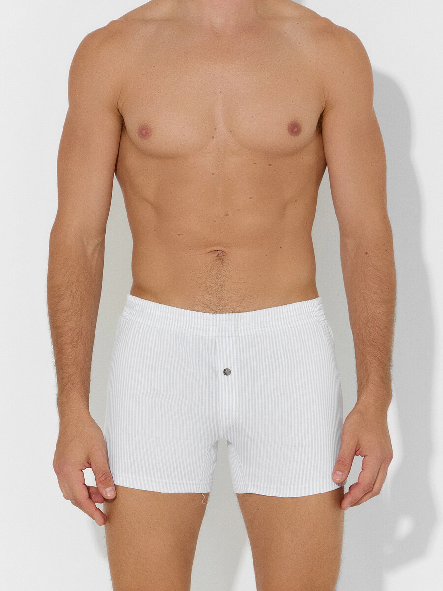 

Трусы мужские, Белый;серый;бело-серая полоска