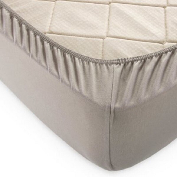 

Простыня трикотажная 90х200х20, Бежевый