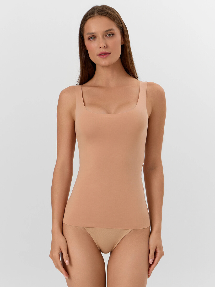 

Топ женский бежевый, Бежевый;телесный