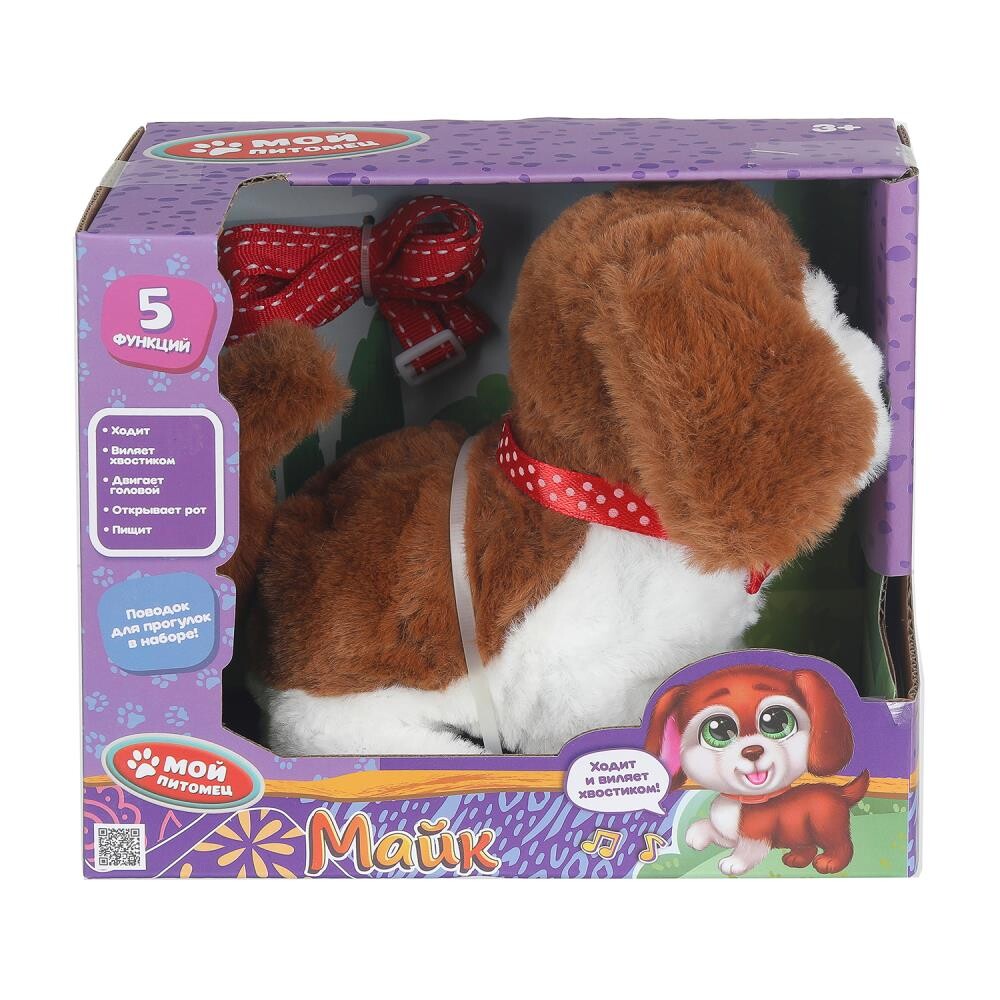 

Интерактивная мягкая игрушка МОЙ ПИТОМЕЦ S103-H01002-MF-NW