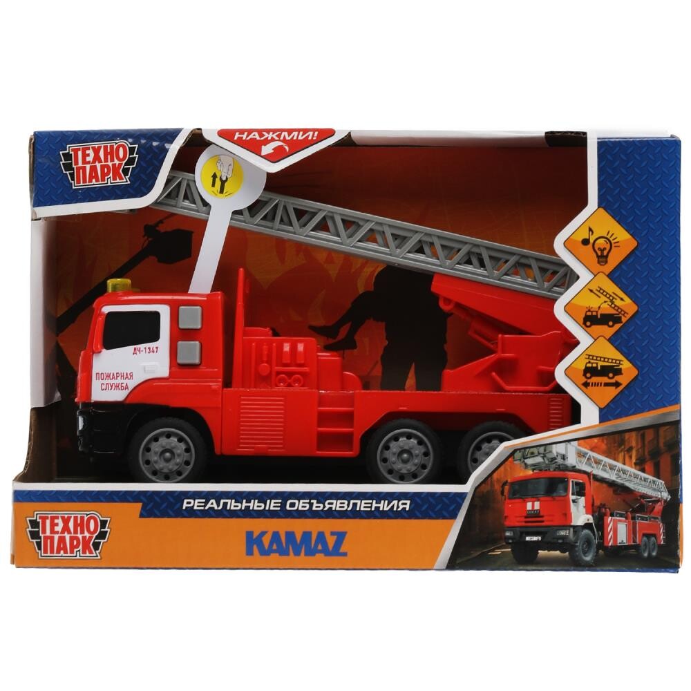 

Машина металлическая KAMAZ, Технопарк KAMFIR-17PL-RDWH