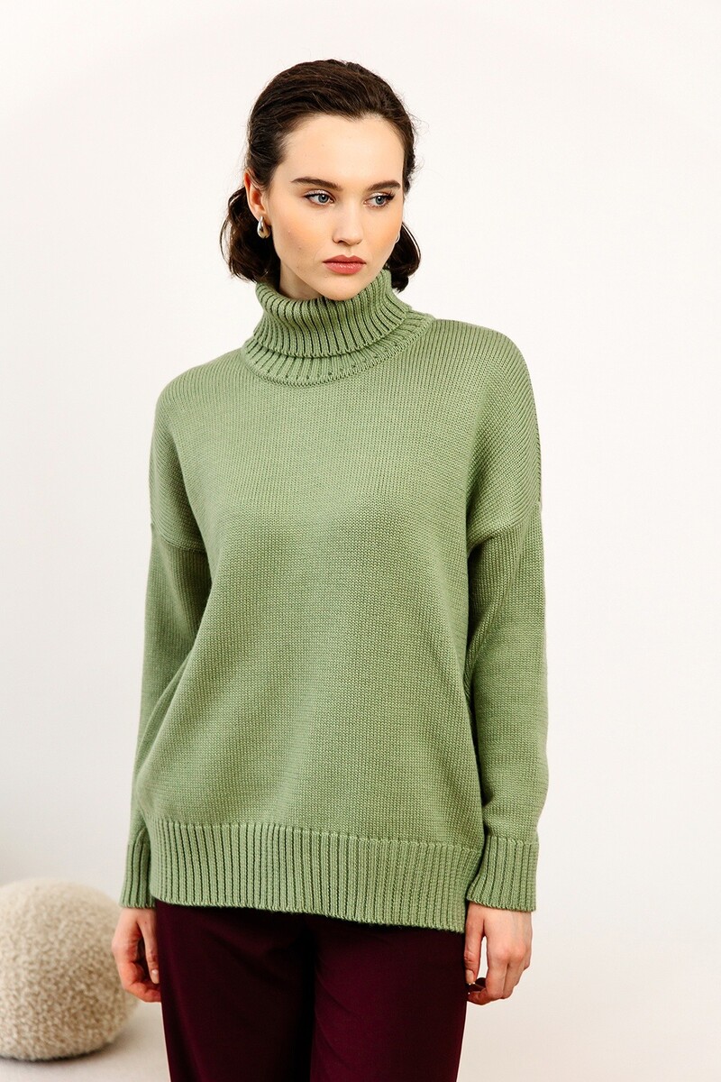 

Свитер, Светло-оливковый