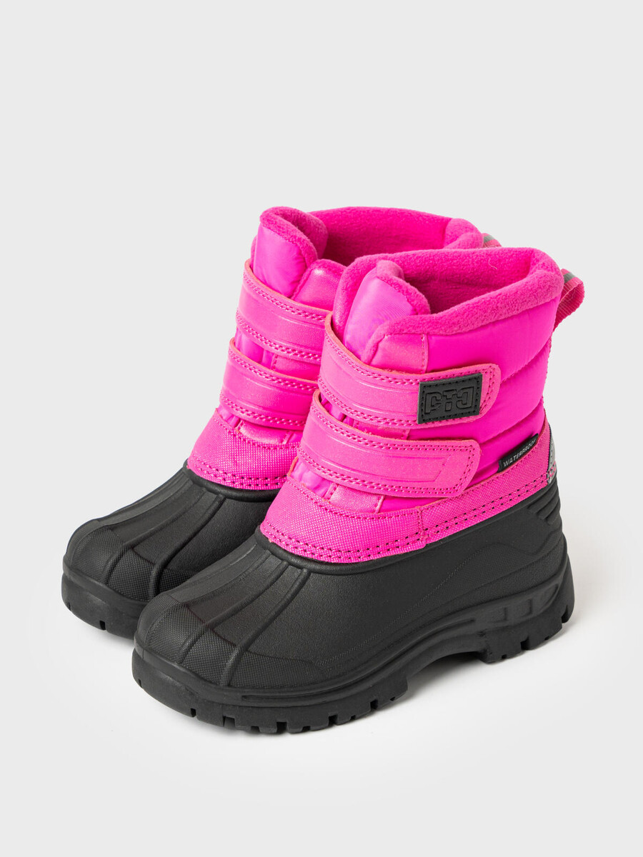 

Сапоги сноубутсы, Розовый;черный;фуксия