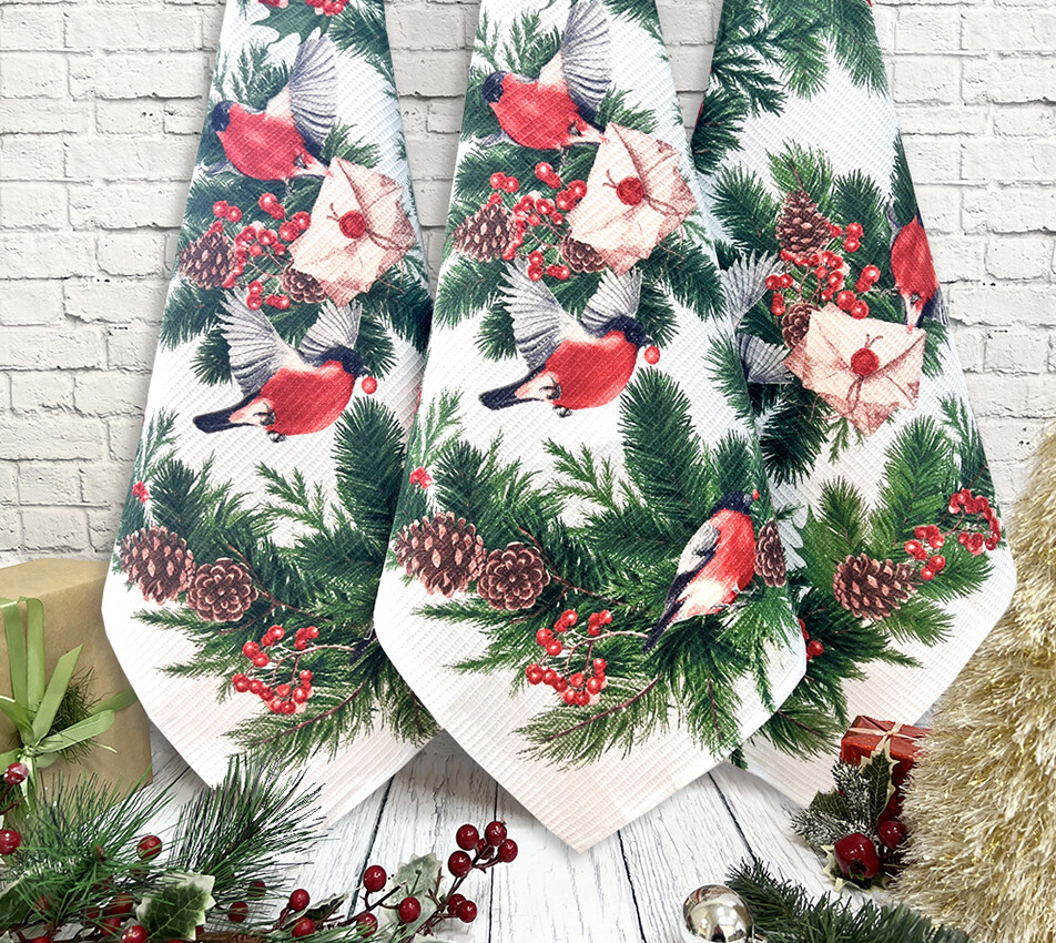 

Набор полотенец вафельных открытка Набор полотенец вафельных 50х60-3 шт, Белый;зеленый;коричневый;красный