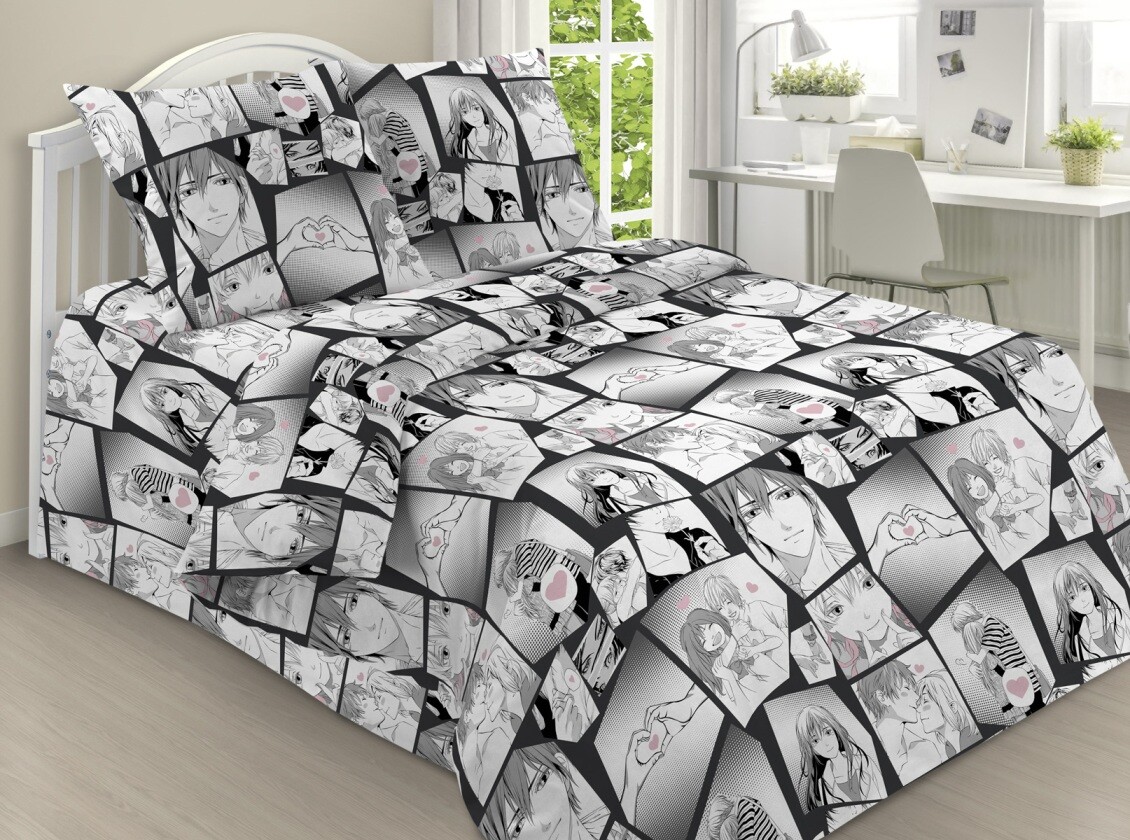 

Постельное белье 1,5 сп