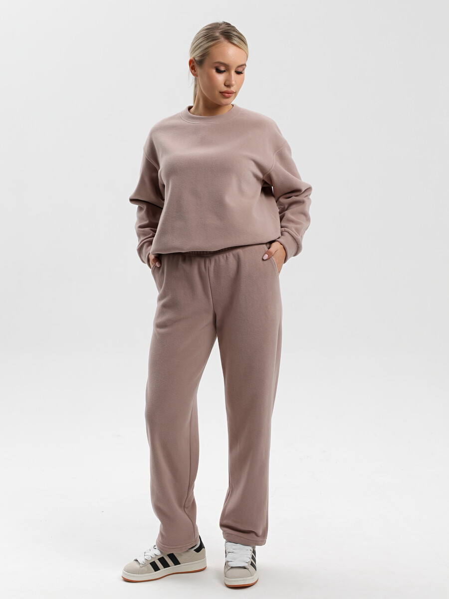 

Костюм, Бежевый;какао