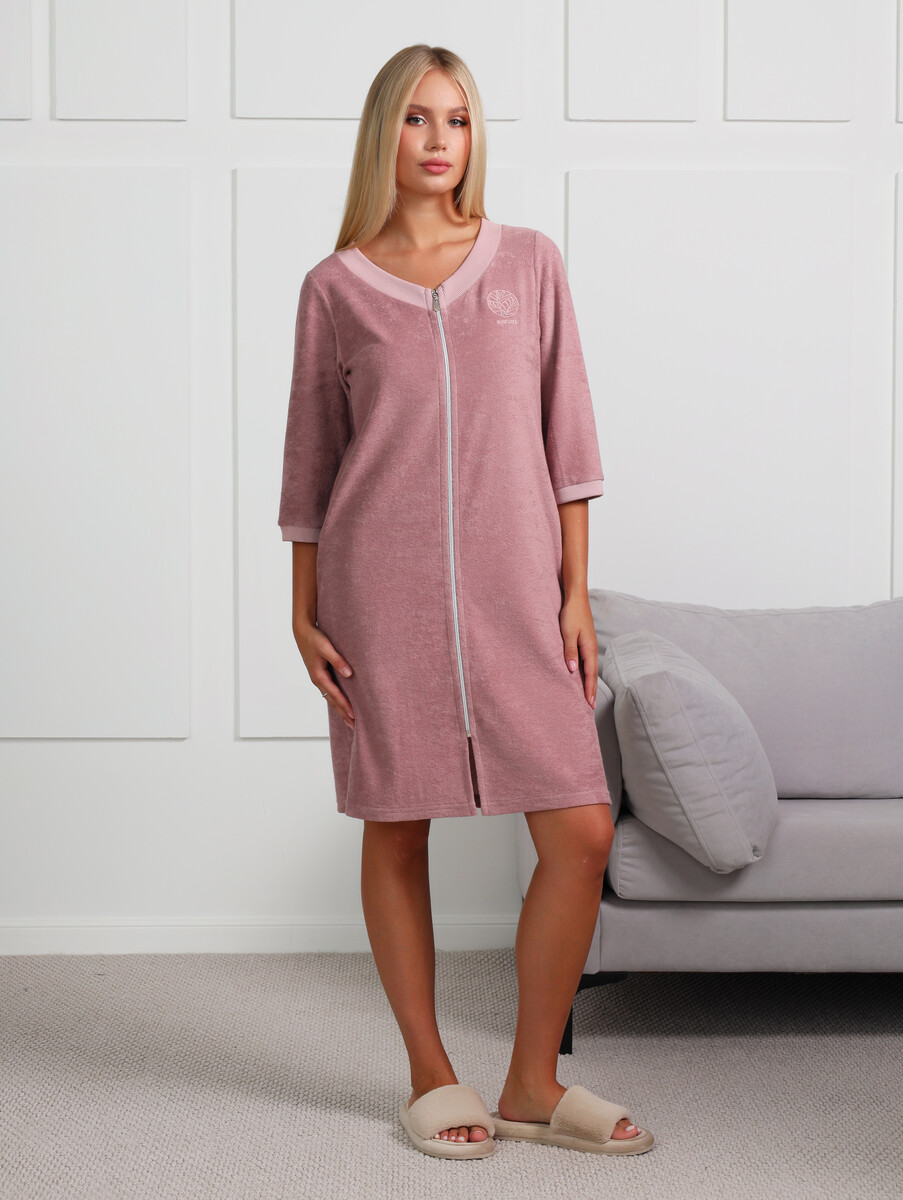 

Халат, Розовый;лиловый