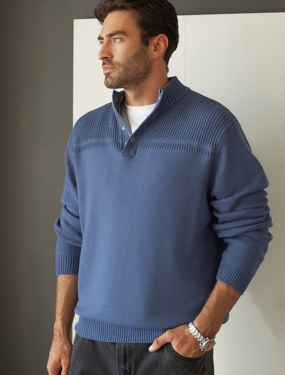 

Джемпер, Синий;светло-синий