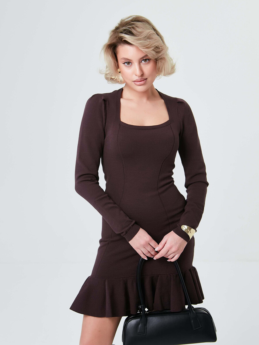 

Платье, Коричневый