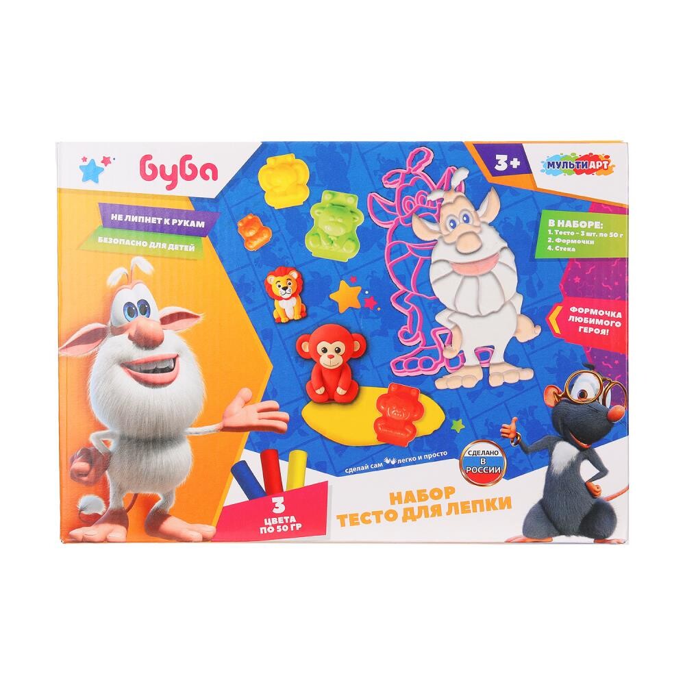 

Тесто для лепки БУБА, MultiArt DSET-BUB-121468D