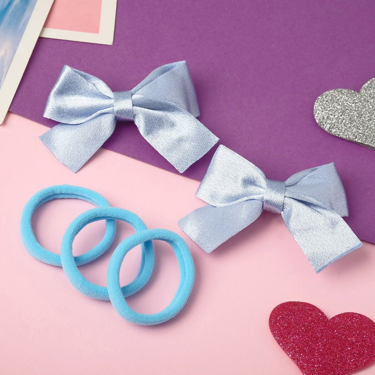 

Набор для волос, Голубой