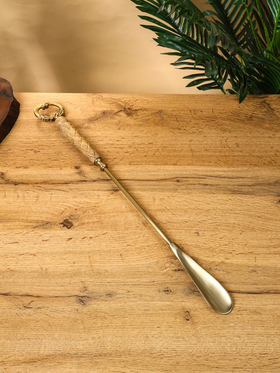 

Ложка для обуви, Золотистый