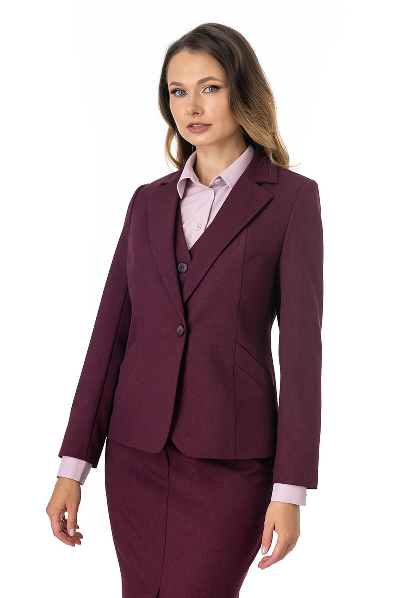 

Жакет, Бордовый;винный