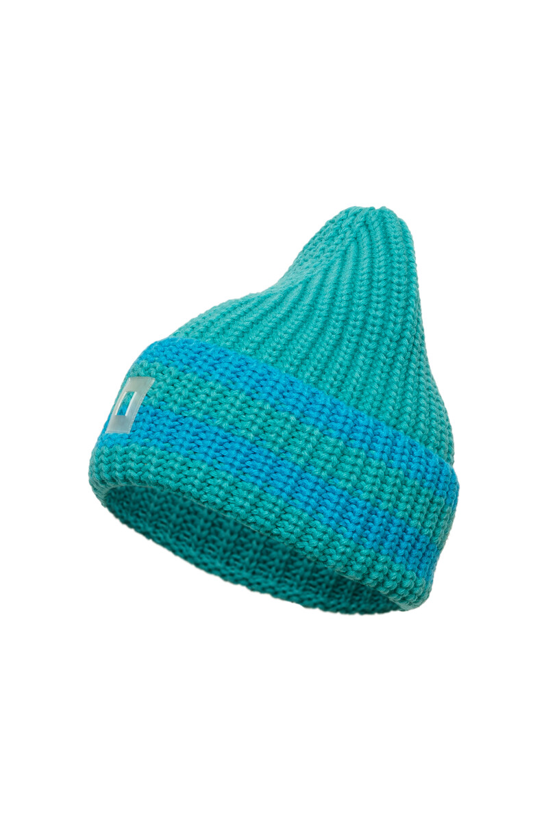 

Шапка женская, Бирюзовый;мята