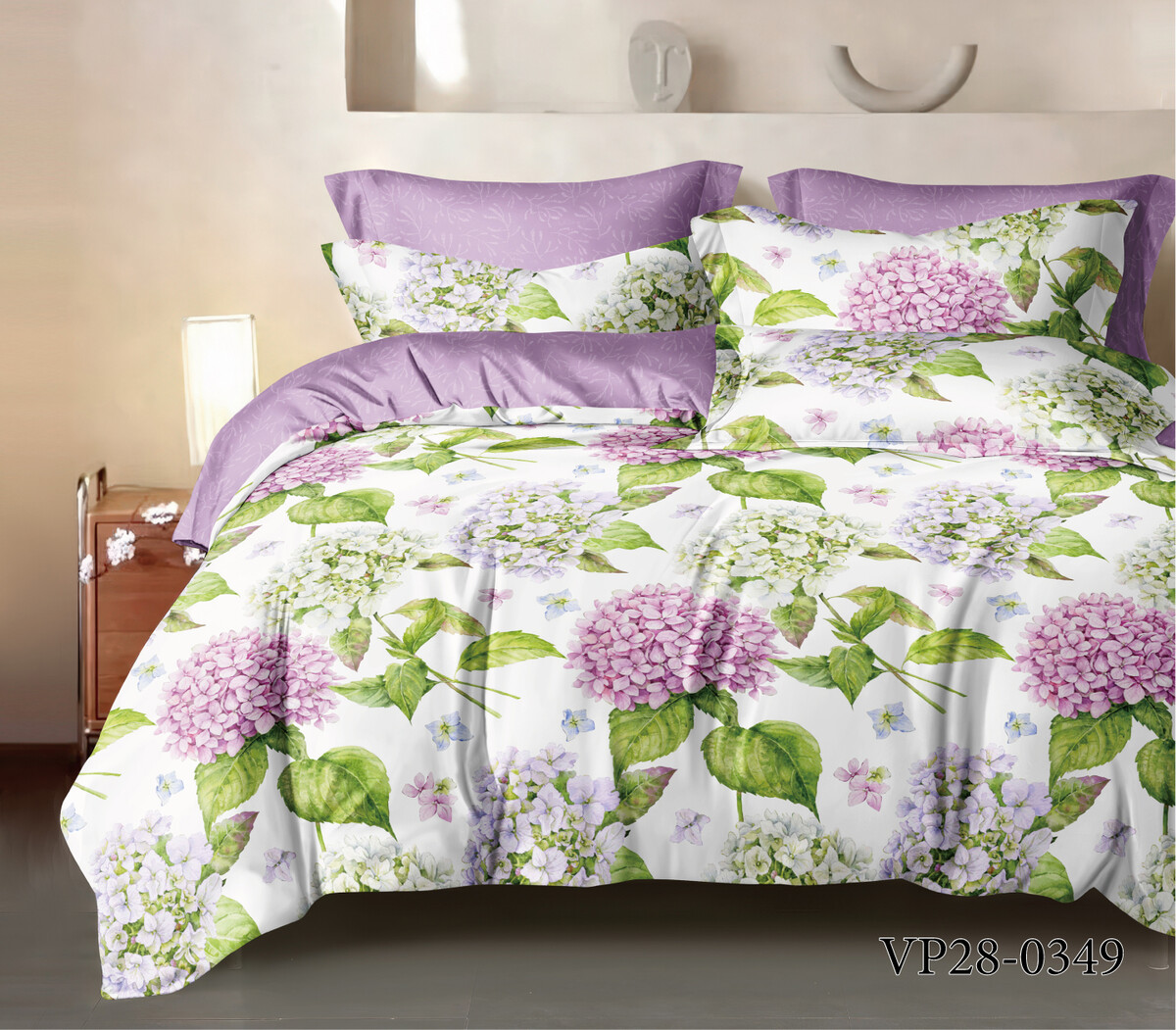 

Постельное белье  с простыней на резинке, Разноцветный